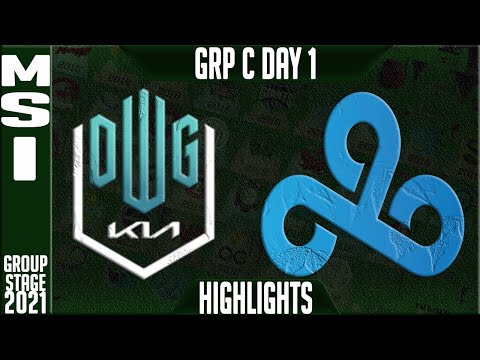 DK vs C9 Highlights | MSI 2021 Day 1 Group C | Damwon KIA vs Cloud9