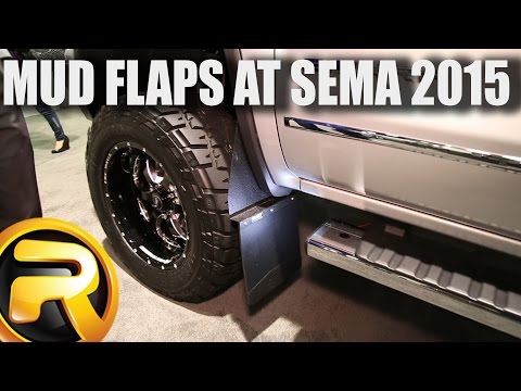 Husky Liners Kick Back Mud Flaps at SEMA 2015