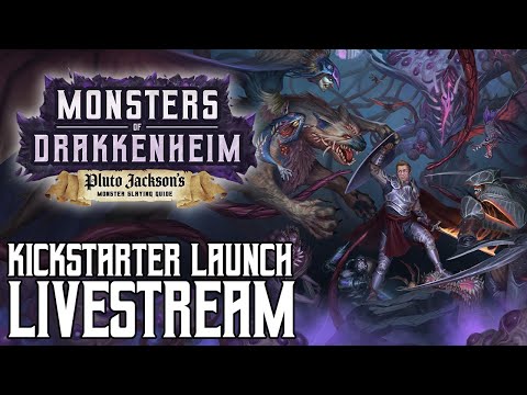 MONSTERS OF DRAKKENHEIM: Kickstarter Launch Livestream!