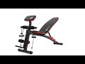 Скамья тренировочная Hop-Sport HS-1035 с партой Скотта