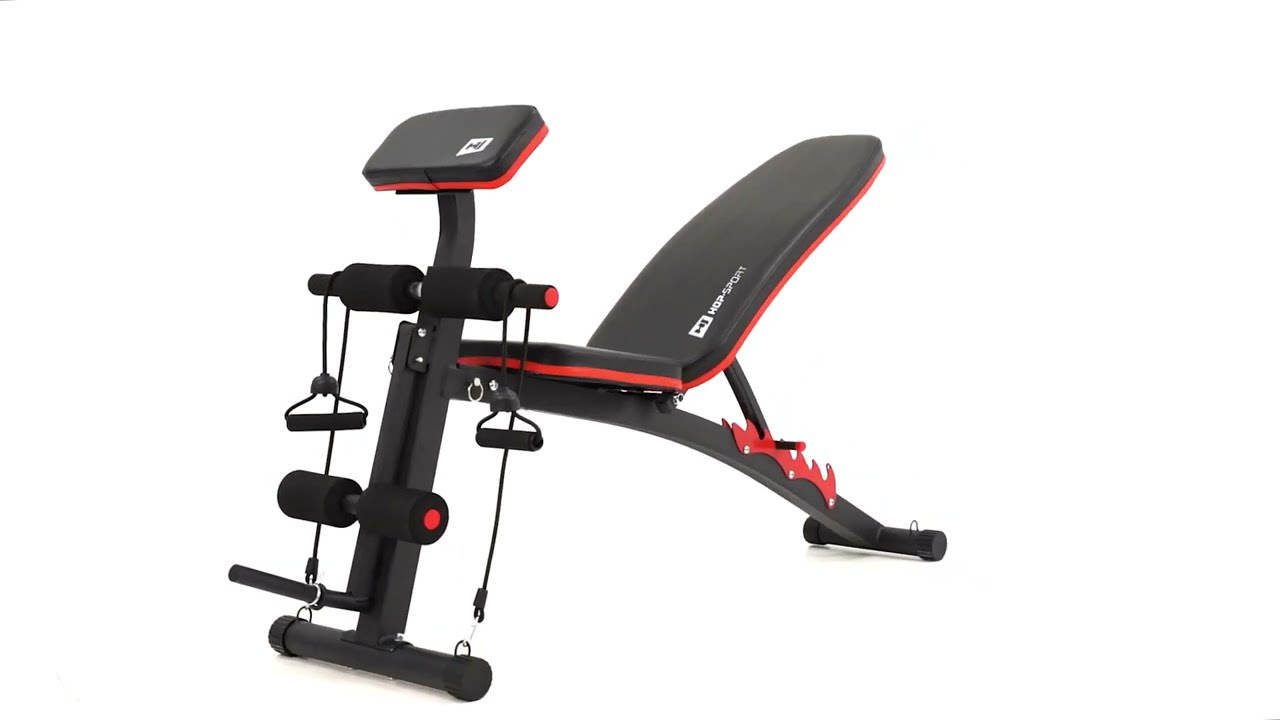 Скамья тренировочная Hop-Sport HS-1035 с партой Скотта