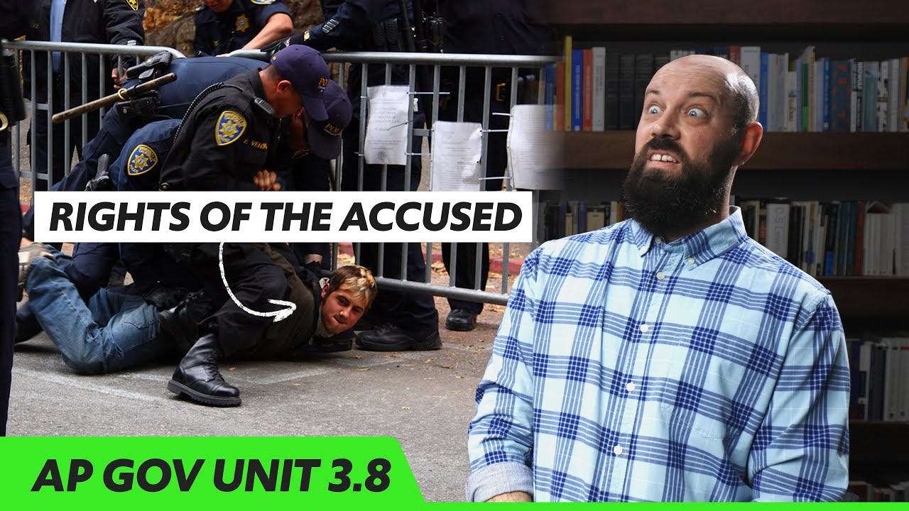 Due Process and the RIGHTS of the ACCUSED [AP Gov Review, Unit 3 Topic 8 (3.8)]