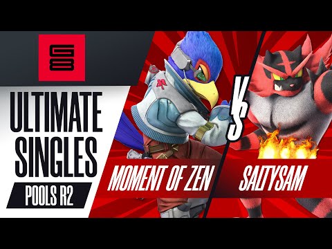 Moment of Zen vs Saltysam - Pools R2 Ultimate Singles - Genesis 8 | Falco vs Incineroar