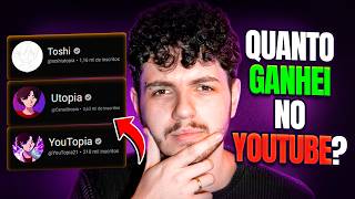 MOSTREI QUANTO GANHEI EM TODOS OS CANAIS EM 2025... (revelando tudo)