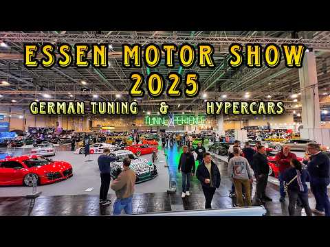 EPIC Essen Motor Show 2025 Walking Tour Part 1🔥| 4K Video |Best German Tuning & Hypercars(Must See!)