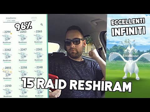 15 Raid Reshiram! Sfida all'ultima ball con il 96% iv! Gli Eccellenti non aiutano - Pokémon Go Ita