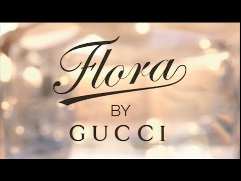 白い花の海で、少女は自然を支配する / Gucci「Flora」