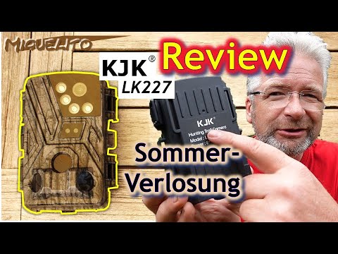 🆕 Neue günstige Wildkamera 📸 KJK LK227 | Test | Review 😉 Sommer-Verlosung 🌞 Unboxing & giveaway