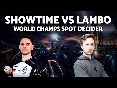 SHOWTIME vs LAMBO WORLD CHAMPS TIEBREAKER! | ESL EU (Bo3 PvZ) - StarCraft 2