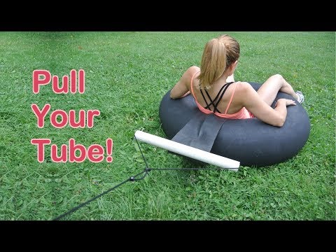 DIY innertube attachment for boat tubing!