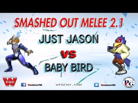 Smashed Out Melee V2.1 - Just Jason Vs.Baby Bird - Winners Quarter Finals
