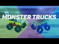 PLUS PLUS konstruktor Go! Monster Trucks, 7014 7014