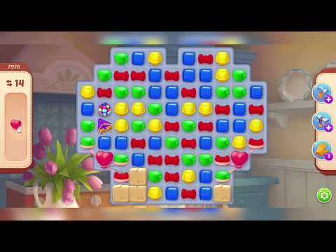 Homescapes Level 7976 - NEW CHALLENGE ITEM 🎈❣ (without boosters)