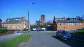 The Prodestant Cathedral ride by, Liverpool, England...