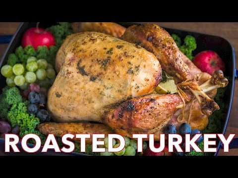 Crispy Herb‑Butter Roasted Turkey (12‑lb)