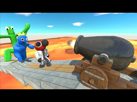 Challenge Climbing The Cannonball Path - Animal Revolt Battle Simulator