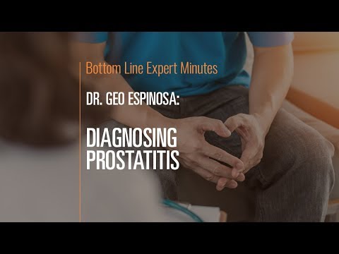 Rate von Körnern in der Prostata Depression auf dem Hintergrund der Prostatitis