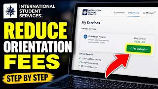 How to Reduce Orientation Fees with International Student Services - Step By Step