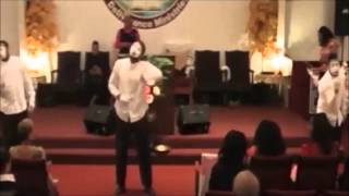 James Fortune We Give You Glory & Let Your Power Fall Mime by PWDM HolyFire Mime Ministers