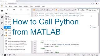 MATLAB小课堂——如何在MATLAB中调用Python代码？