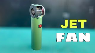 How To Make High Speed ​​Jet Fan From Brushless Motor