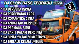 Download lagu DJ SLOW FULL BASS TERBARU 2024 • BERBEDA KASTA • PERCERAIAN LARA // DJ TIKTOK TERBARU 2024 !!! mp3