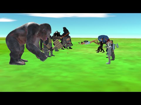 Modern humans vs mutant primates