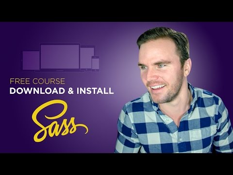 Bootstrap 4 Tutorial [#11] Download & Install SASS