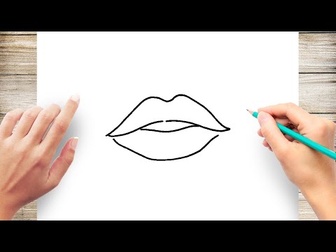 How to Draw Lips Step by Step - YouTube