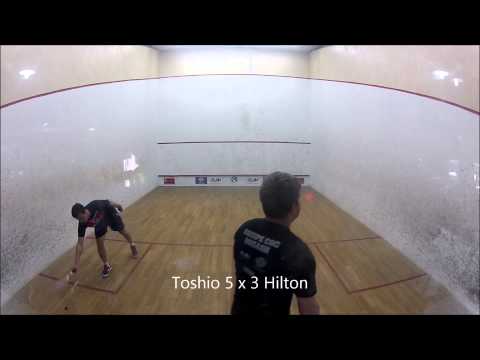 Squash 05-10-2013 - Toshio x Hilton - Game 2