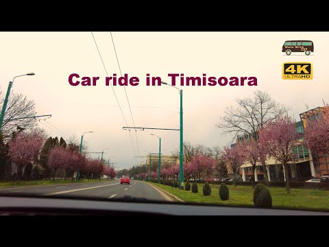 4K Car ride in Timisoara / Romania #X