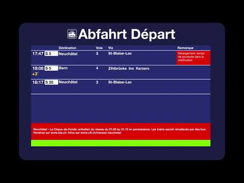 annonce BLS • S5 immobilisé à Gampelen