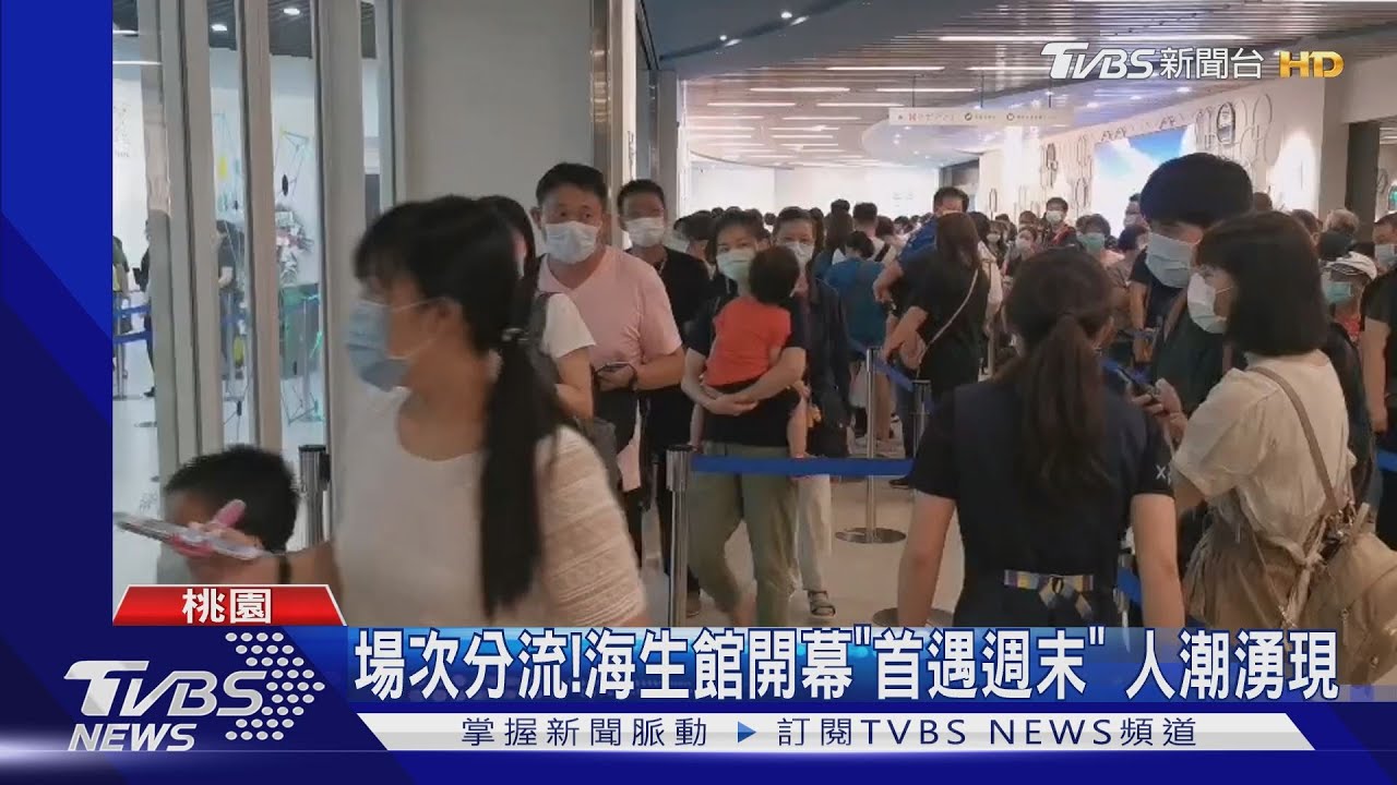 場次分流!海生館開幕「首遇週末」 人潮湧現