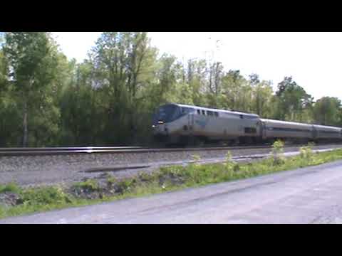 Amtrak Weedsport, NY 5/22/18 vid 1 of 8