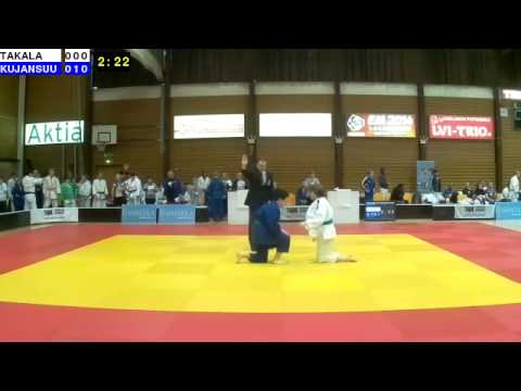 Sovelletun judon SM 2014: Sov N-78: TAKALA - KUJANSUU