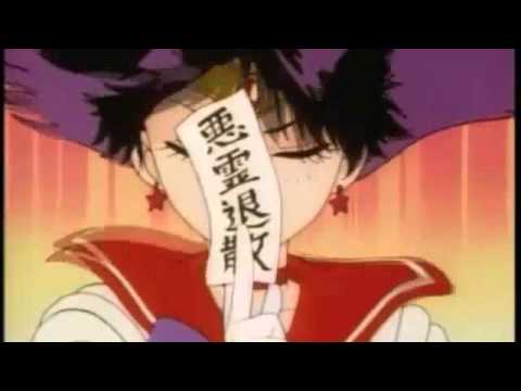 Sailor Mars Transformations & Attacks English