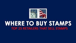 Where to Buy Stamps Near Me - Top 25 Locations to Buy Postage