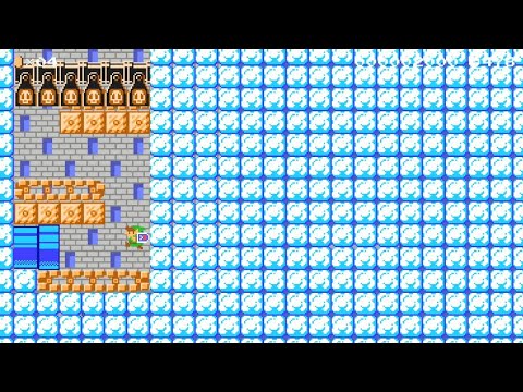 ☆★☆ link in a sky castle ☆★☆ by ★Ness★ 🍄Super Mario Maker 2 ✹Switch✹ #cea