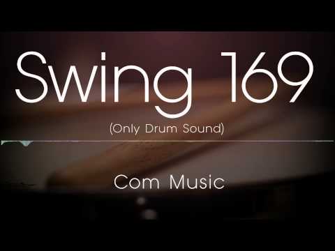 swing 169  Drum backing track bpm 169   only drum
