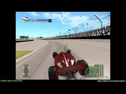 XQEMU Xbox Emulator - IndyCar Series Ingame - realtime! (5cf8131)