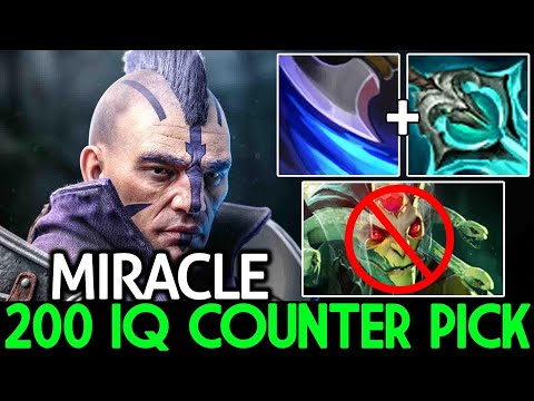 MIRACLE [Anti Mage] 200 IQ Anti Mage + New Item Counter Medusa Dota 2