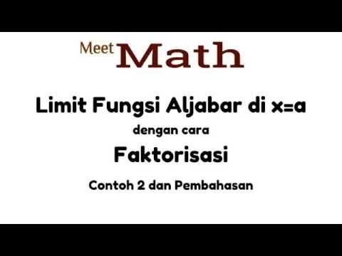 Limit Fungsi Trigonometri - Contoh 3