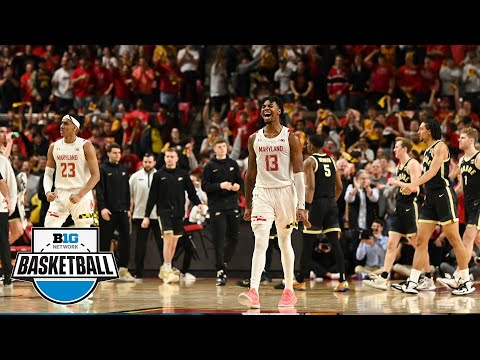 Purdue at Maryland | Feb. 17, 2023 | B1G Basketball in 60
