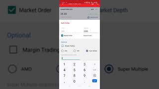 How to do short selling in intraday using kotak securities app