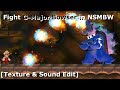 Fight G Major Bowser In NSMBW Texture Sound Edit