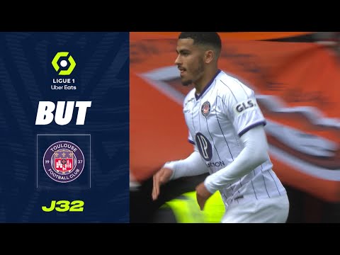 But Zakaria ABOUKHLAL (68' - TFC) FC LORIENT - TOULOUSE FC (0-1) 22/23