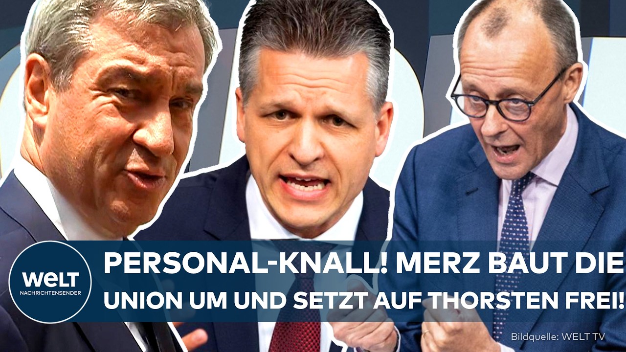 MACHTSPIEL IN DER UNION: Thorsten Frei vor Mega-Aufstieg! Das große Personal-Beben beginnt!