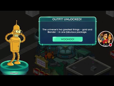 Futurama Worlds Of Tomorrow Early Access Gameplay Part 49 - Futurama: Worlds Of Tomorrow GOLD BENDER