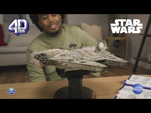 Vídeo relacionado con PUZZLES 4D - MAQUETA HALCÓN MILENARIO - Puzzle Star Wars 3D - Juguetes de Star Wars - Maquetas Juego Construcción - Puzzles para Adultos y Niños - 6069815 - Juguetes Niños 12 Años +