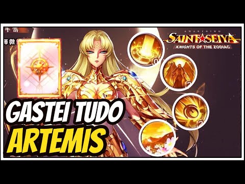 Sou Muito Troxa e GASTEI TUDO Na Ártemis - Saint Seiya Awakening
